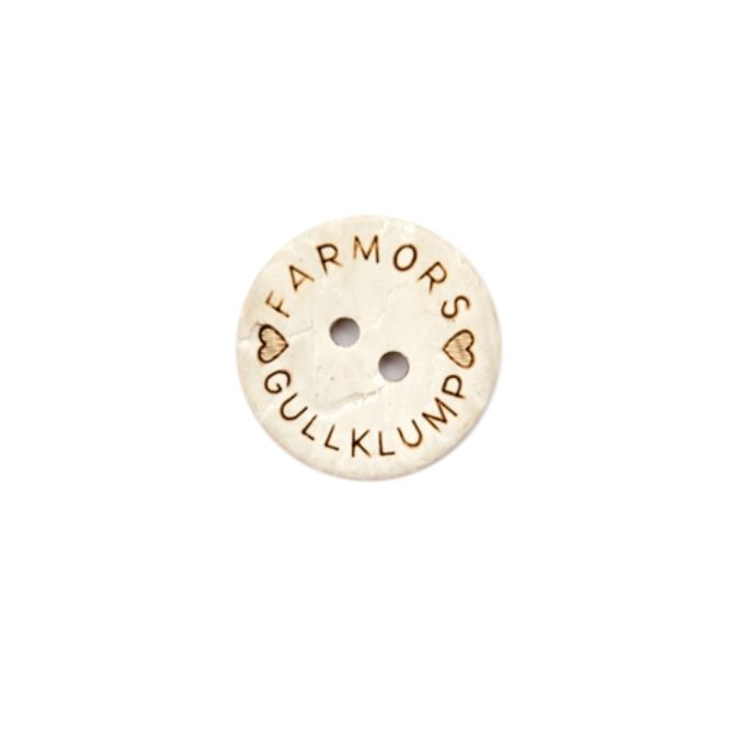 Hovedbilde Treknapp 18mm, Farmors gullklump